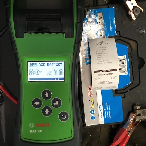 free Bosch battery testing
