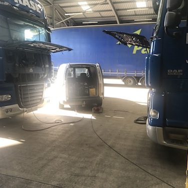 Air Conditioning | Two Lorries Done At Once