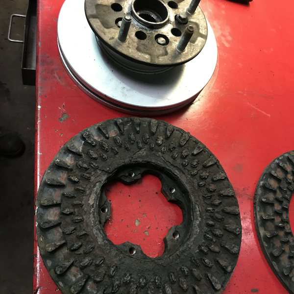 transit custom brakes