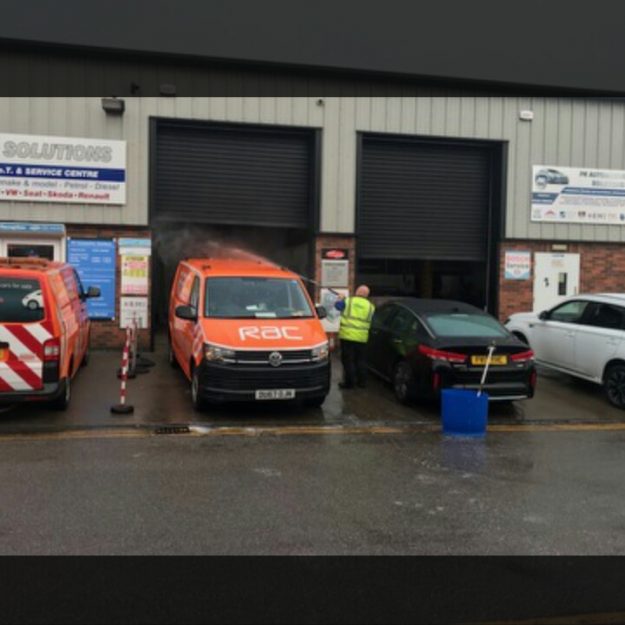 Valeting team busy