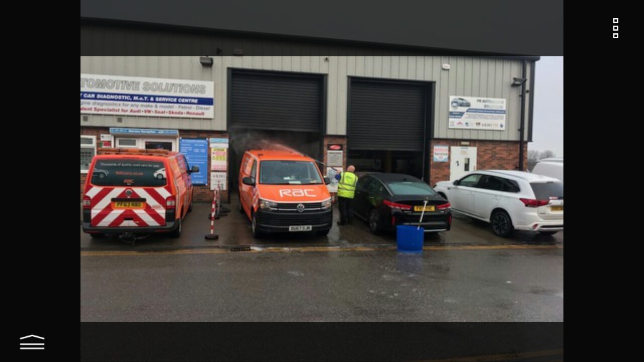 Valeting team busy