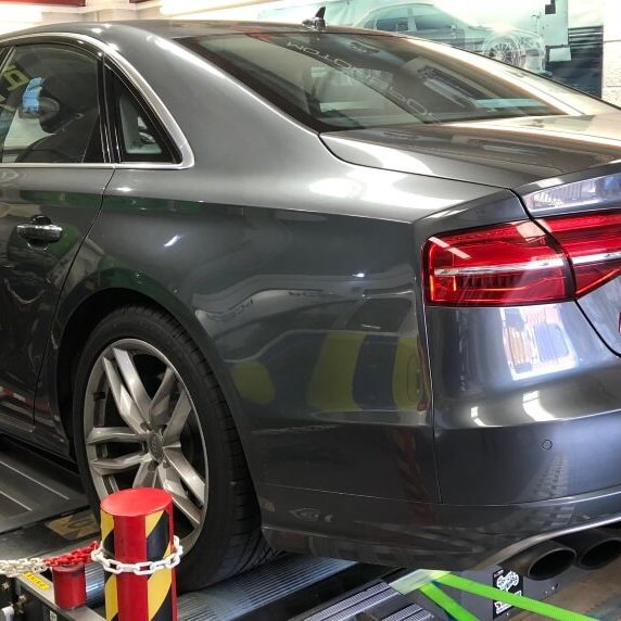 Another Audi S8 we re-mapped with fantastic gains