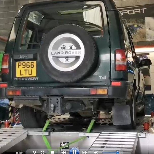 landrover discovery dyno run