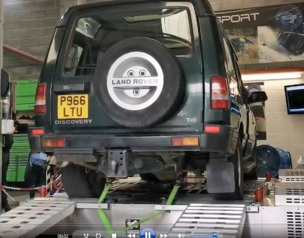 landrover discovery dyno run