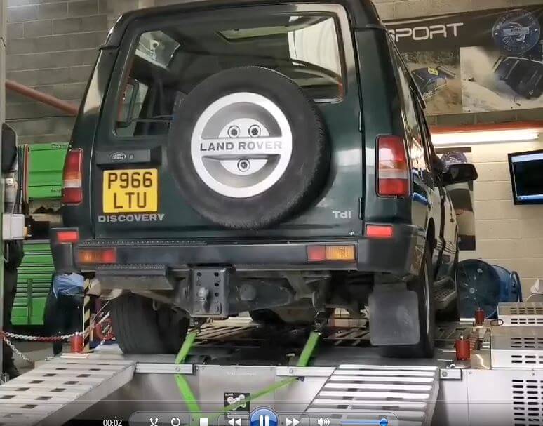 landrover discovery dyno run