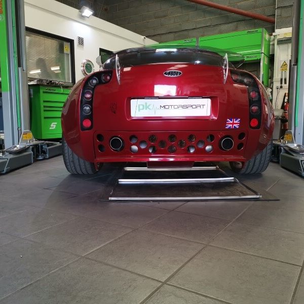 Tvr in for a quality repair at pk Automotive