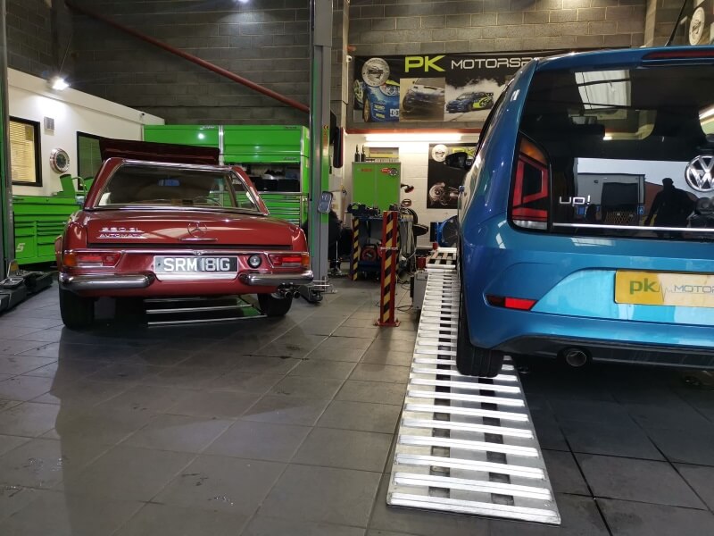 Mercedes 280sl Tuning